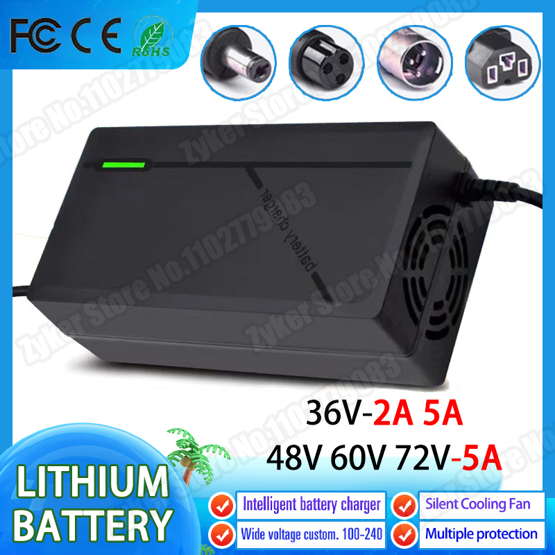 84V 20A Smart Charger - 36 فولت 48 فولت 60 فولت
