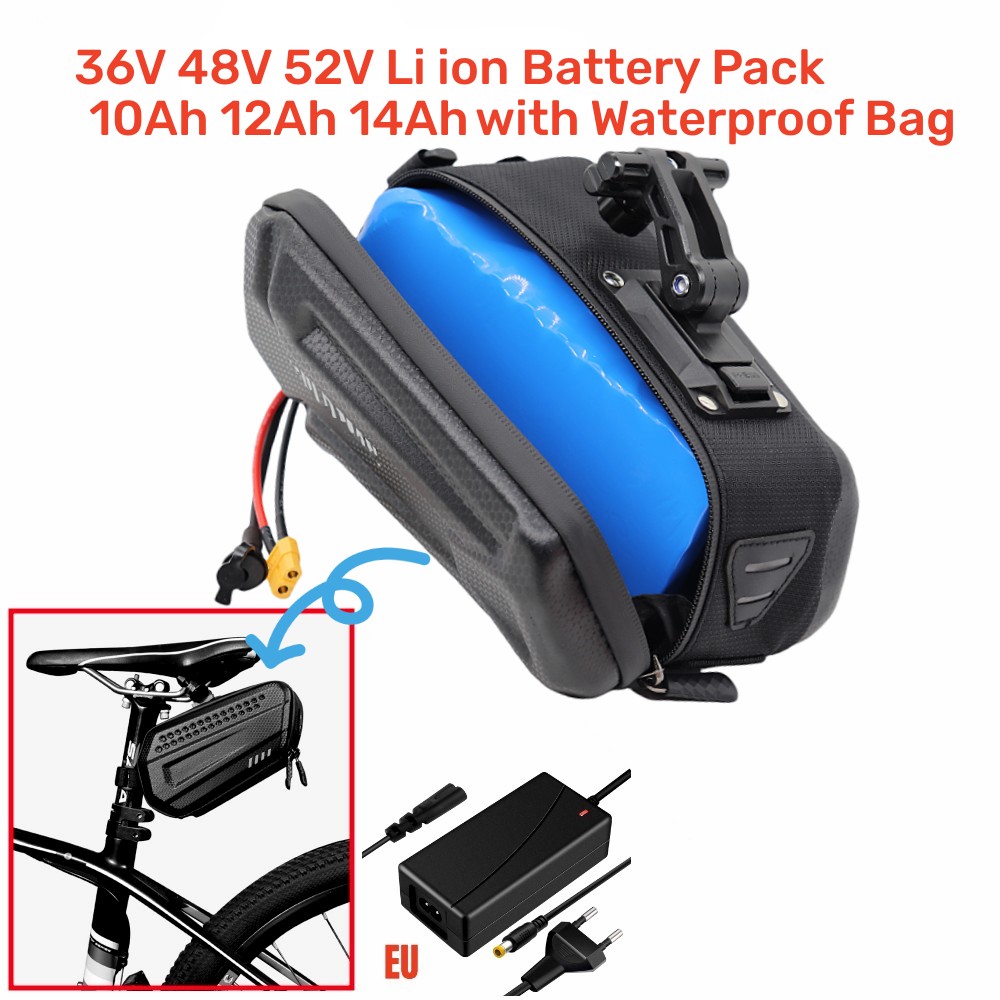 بطارية مقاومة للماء 60 فولت 52 - مراجعة 60V 50Ah Electric Scooter Battery وسعره