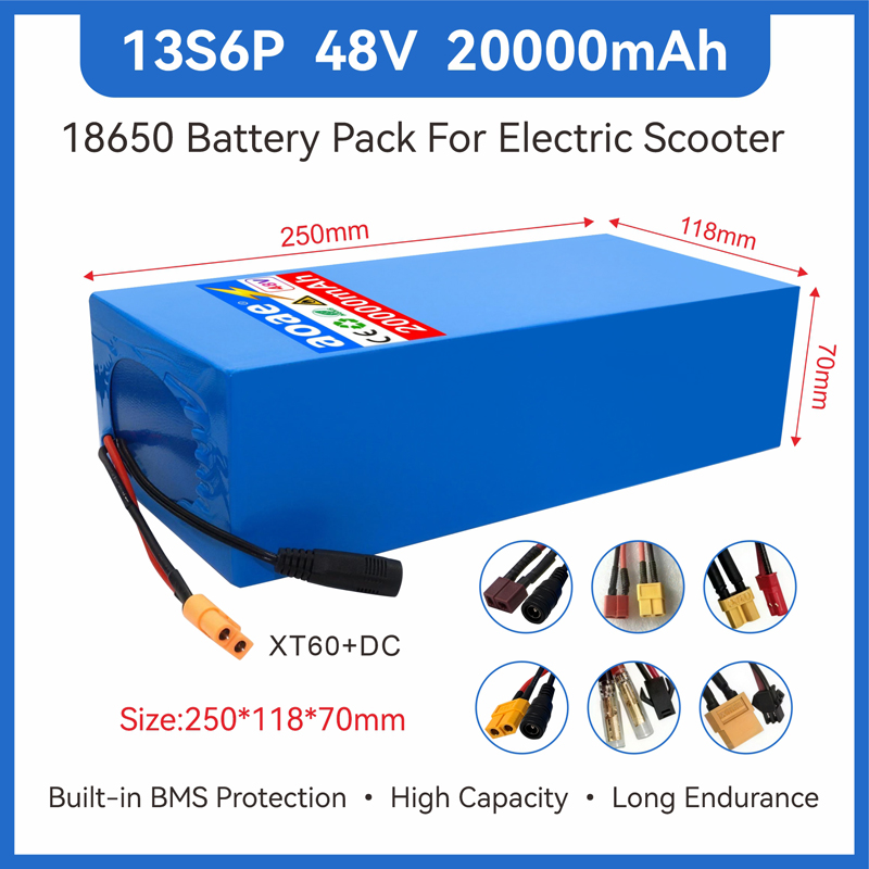 بطارية سكوتر كهربائي 48 فولت 1 - مراجعة 60V 50Ah Electric Scooter Battery وسعره