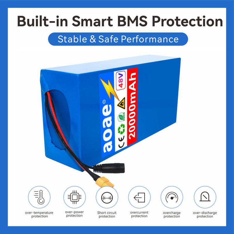 بطارية سكوتر كهربائي 48 فولت 1 - مراجعة 60V 50Ah Electric Scooter Battery وسعره
